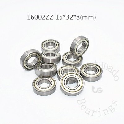 1pcs 16002ZZ 15*32*8(mm) free shipping chrome steel Metal S