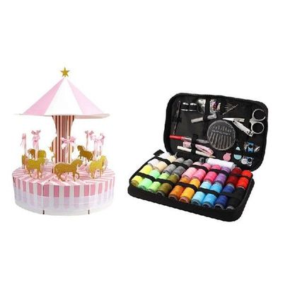 1 Set Carousel Wedding Favor Boxes Candy Boxes Gifts