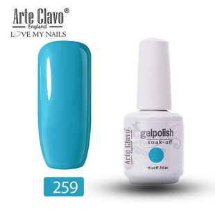 Varnish Nail Soak Off 15ml Gel Polish 244 Arte Clavo