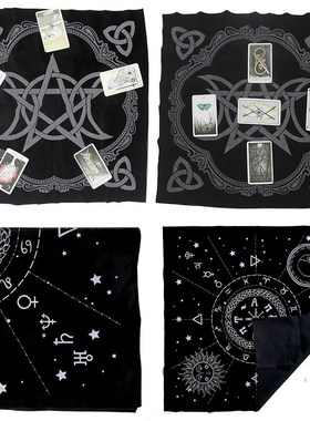 Altar Tarot Tablecloth Table Cloth Divination Cards Square