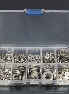 260pcs M2.5 M3 M4 M5 M6 M8 M10 Stainless Steel Washer Plain