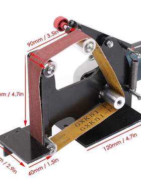 KKMOON Electric Iron Angle Grinder Sanding Belt Holder Sandi