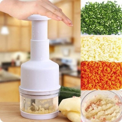 Multi-function Manual Onion Chopper Garlic Crusher Pressing