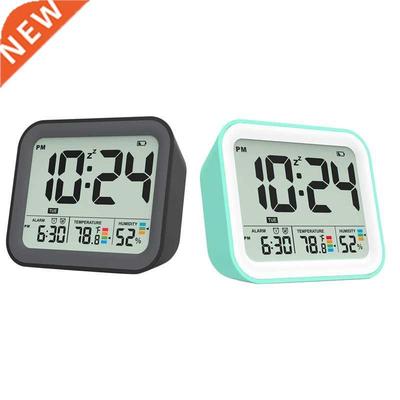 Digital Desk Dual Alarm Clock 适用于 Bedroom,Small Travel Cl