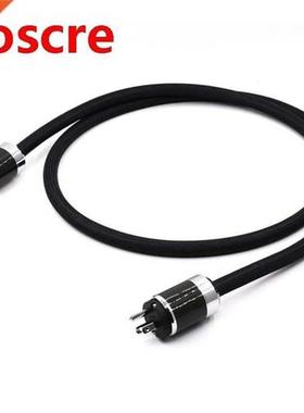 Yter Hi-End OFC Copper US AC Power Cable Pure Black Audiophi