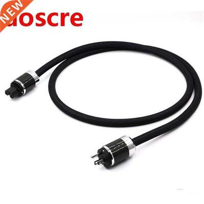 Yter Hi-End OFC Copper US AC Power Cable Pure Black Audiophi