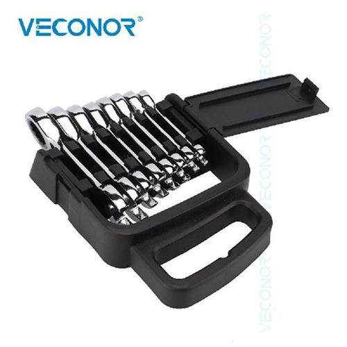 8Pcs Mini Ratchet Wrench Tools Set Ultra-short Keys of