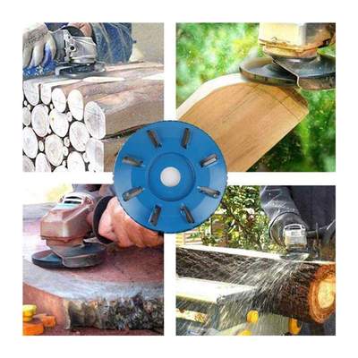 90mm Diameter 16mm Bore Rotary Planer Eight Teeth Woodworkin