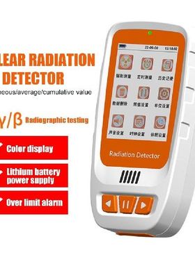Portable Geiger Counter Dosimeter Color Display Screen