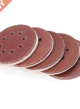 50PCS 125mm Round Shape Silicon Cbide Sanding Discs 40 60