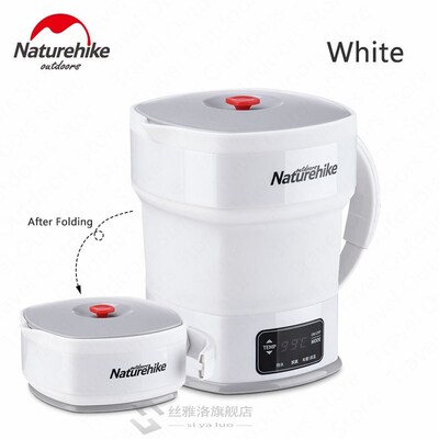 Car Electric Kettle 800ml Camping Tableware Portable Folding