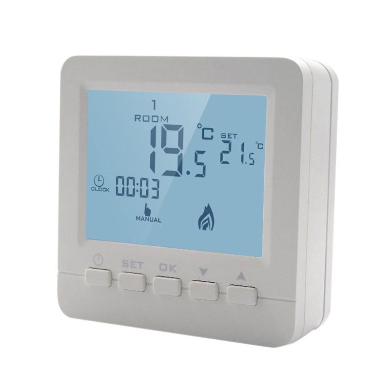 LCD Gas Boiler Heating Temperature Controller Digital Weekly