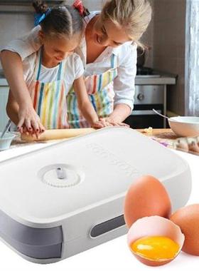 Egg Storage Box Stackable Plastic Egg Tray Container Drawer
