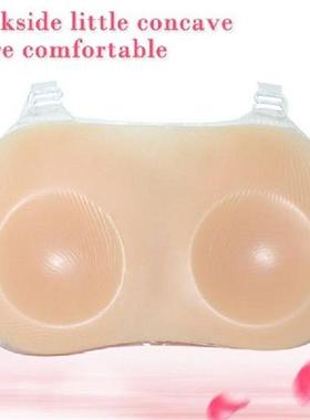 Strap on Breast Forms Silicone Fake Breastplate for