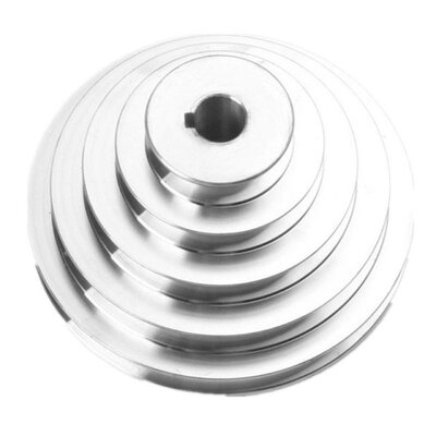 Aluminum A Type 5 Step Pagoda Pulley Wheel 150mm Outer Dia f