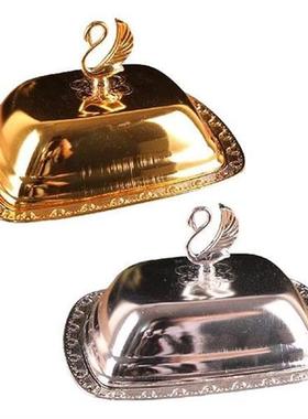 European Butter Dish Box Serving Tray Storage Keeper for