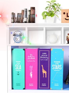 Jewellery Locker Safe-Box Dictionary-Secret-Book Steel-Stora