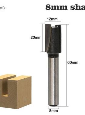 1PCS 8mm Shank wood router bit Straight end mill trimmer cle