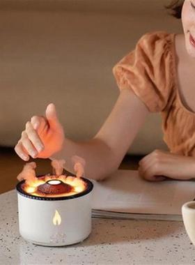 Aromatherapy Humidifiers Moisturize Skin Jellyfish Flame