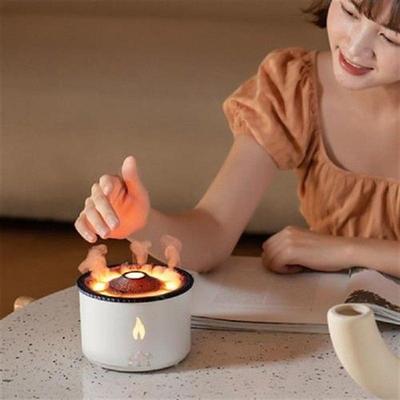 Aromatherapy Humidifiers Moisturize Skin Jellyfish Flame
