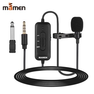 MAMEN KM D2 Omni directional Clip on Lavalier Microphone fo