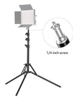 160/180cm Reverse Folding Light Stand Adjustable Height 4 Se