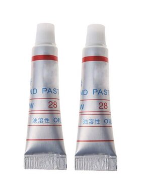 2pcs Diamond Abrasive Paste Compound Micron Glass Metal Poli