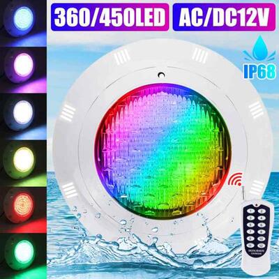 35W 45W LED Underwater Swimming Pool Lights RGB Color Changi