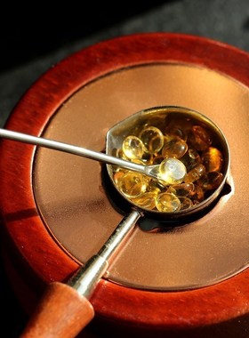 Lacquer mixing stick lacquer seal tool girl heart metal mixi