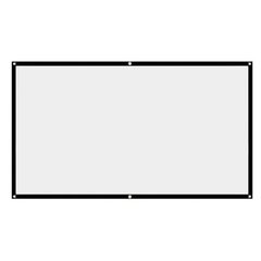 Projector Simple Curtain Folding Soft HD Projector Screen 84