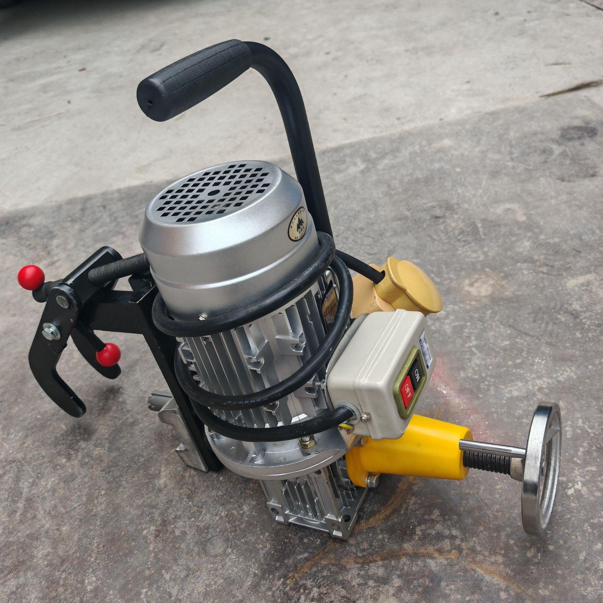 QU120轨道打孔机 钻眼器手提式电动钢轨钻铁路钢轨钻孔器