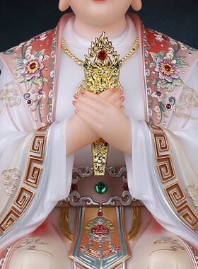 快速发货妈祖神像j湄洲妈祖海神娘娘天上圣母龙母佛像家用仿汉白