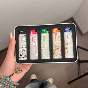 繁花似锦系列草蜢cricket正品小清新国风打火机送男友女友礼物