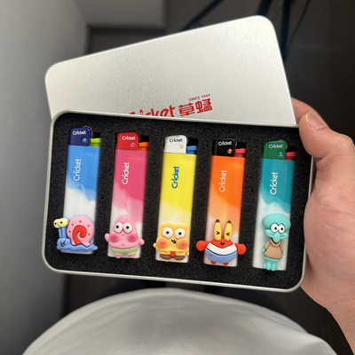 草蜢海绵宝宝主题防爆一次性打火