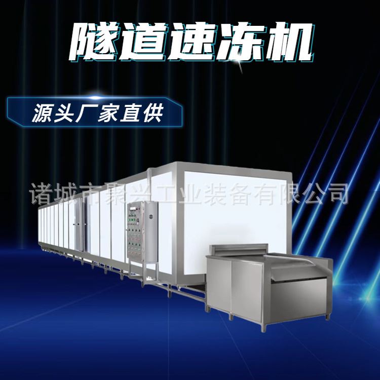 聚兴 鳕鱼块快速冷冻设备 鸡腿闪冻设备 生蚝速冻机