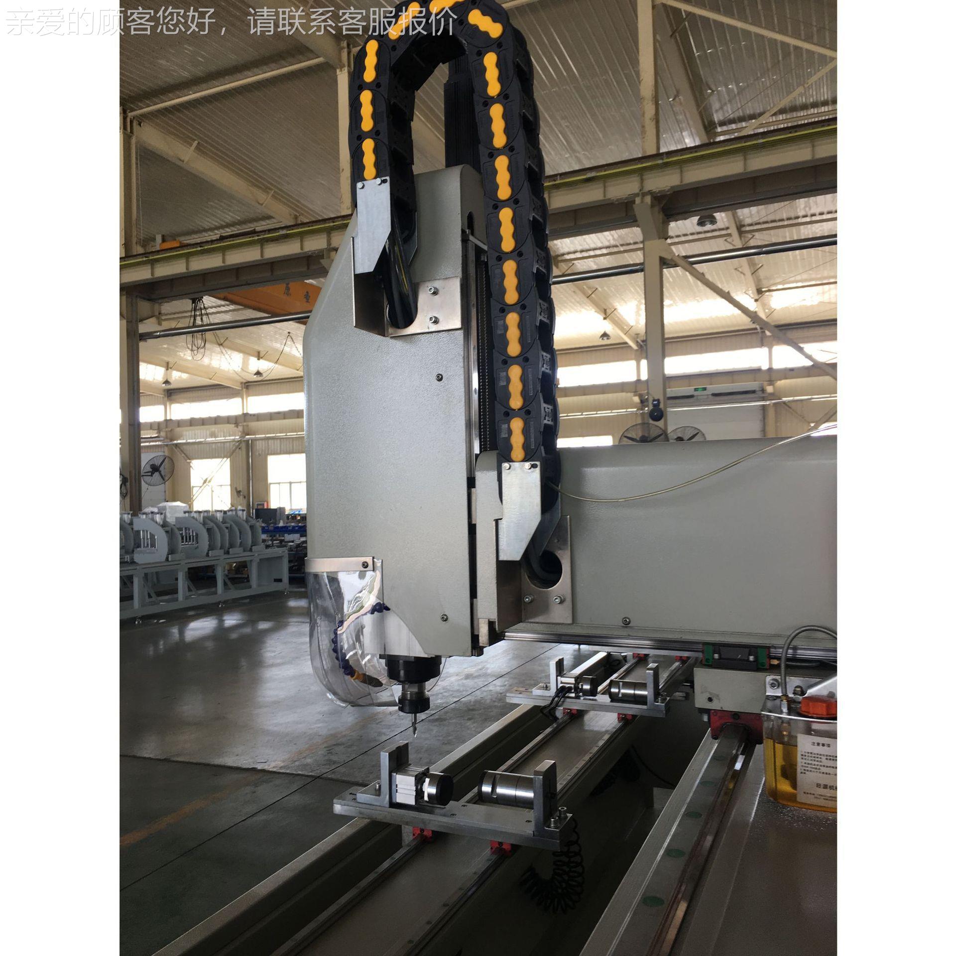 工铝金YCE6000B 断桥门窗型业材数控C 床三轴合高速钻铣加工