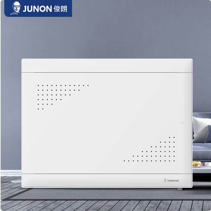 俊朗正品电箱 家用弱电箱 家用多媒体布线电箱盒R10暗装套装散热