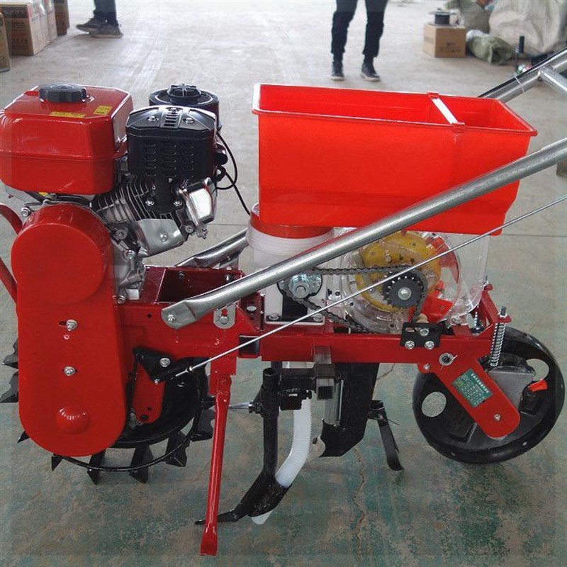 速发多功能汽油机播肥机追肥玉米除播机大豆小麦花生施种机耘地精