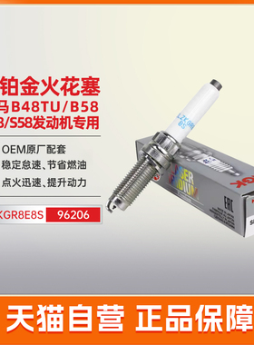 NGK火花塞SILZKGR8E8S适配宝马B48 120125 320Li325 530Li X2X5X6