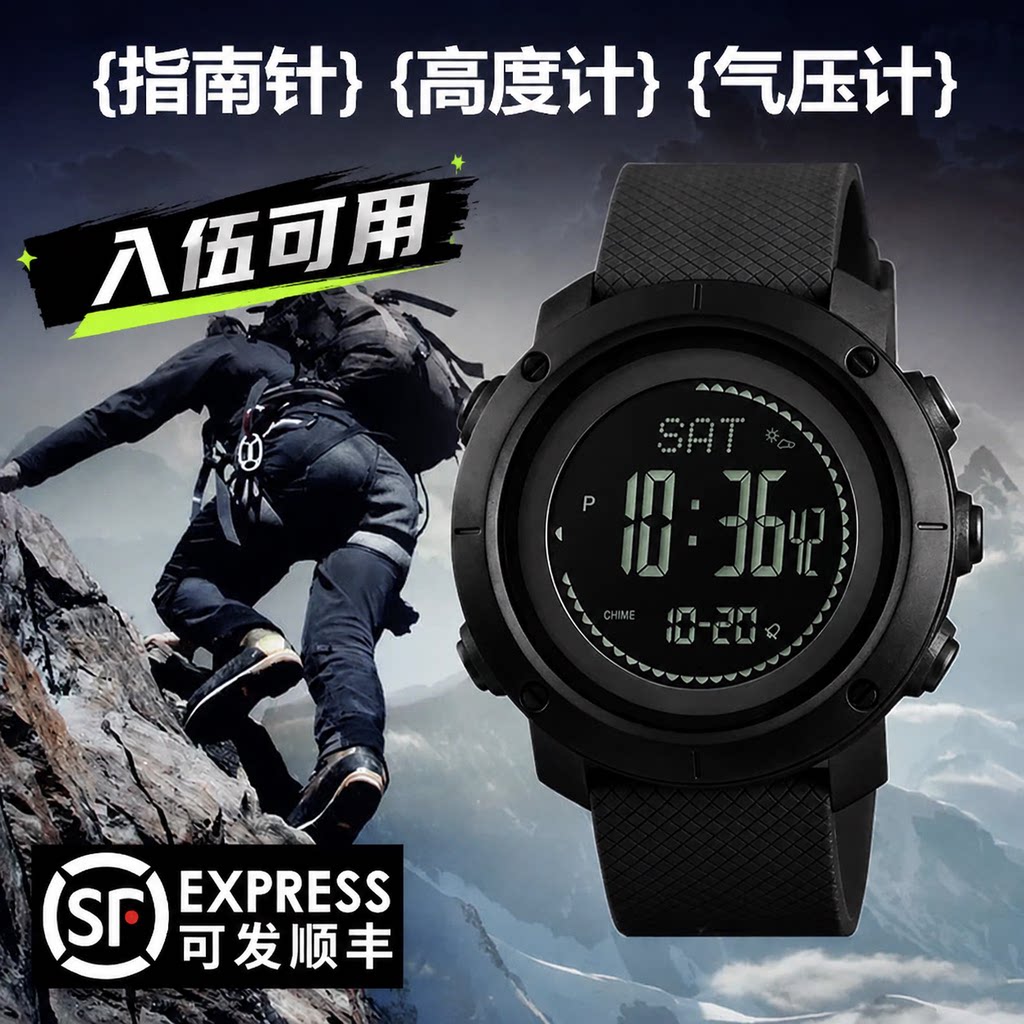 【入伍可用】多功能战术手表图片