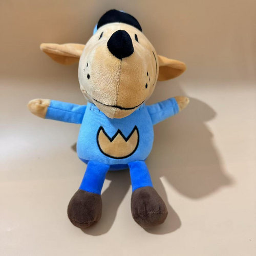 神探狗狗冒险系列 Dog Man 动漫卡通毛绒玩具