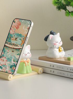 平板礼品架子桌面装饰品唐朝树脂