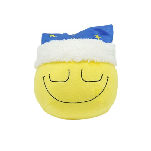 跨境Grace Dozing Dozer Plush周边黄色笑脸毛绒毛绒玩具玩偶抱枕