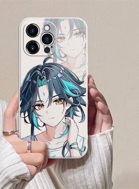 新款游戏二次元原神周边魈天使眼手机壳适用苹果iPhone16 15 14 vivox90华为nova10红米k60OPPOreno9小米13