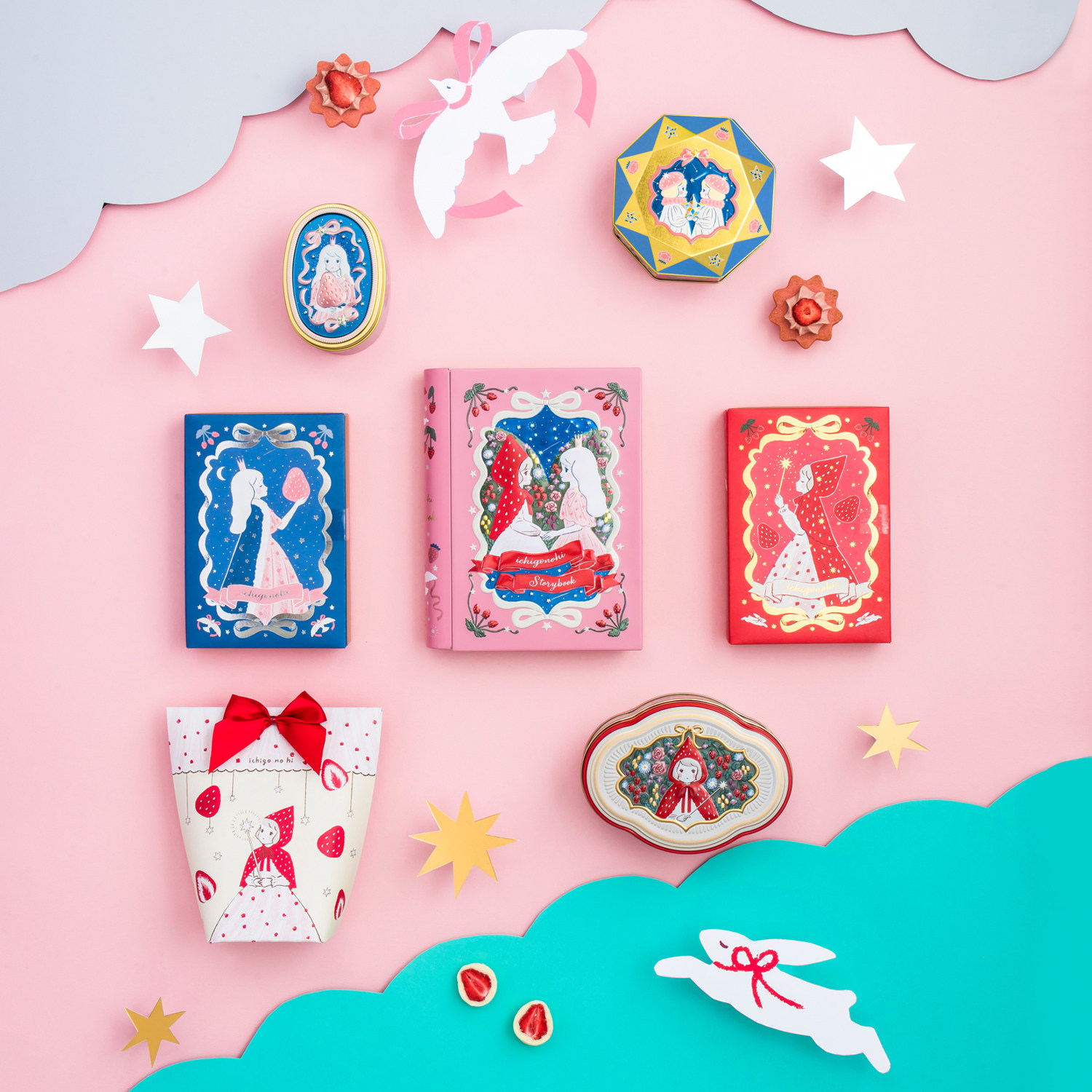 春节顺丰速发日本松风屋情人节限定冻干草莓松露巧克力礼盒