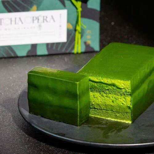 日本西条园抹茶歌剧院绿之调Matcha Opéra预约制高端抹茶蛋糕
