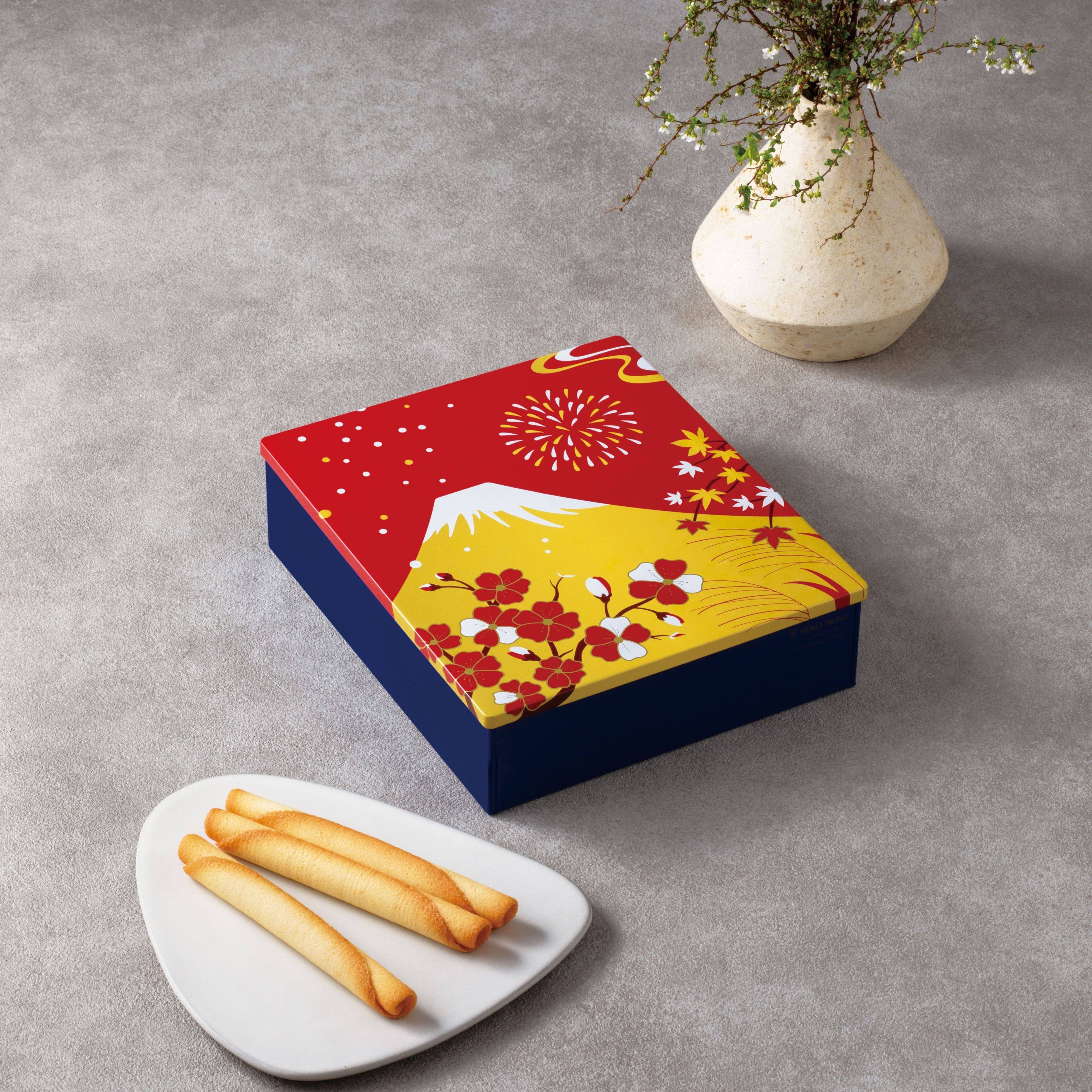 《现货保真速发》保真北海道进口yokumoku手工黄油蛋卷富士山限定,零食/坚果/特产,饼干巧克力,淘宝优惠券,粉丝福利购,淘宝优惠卷