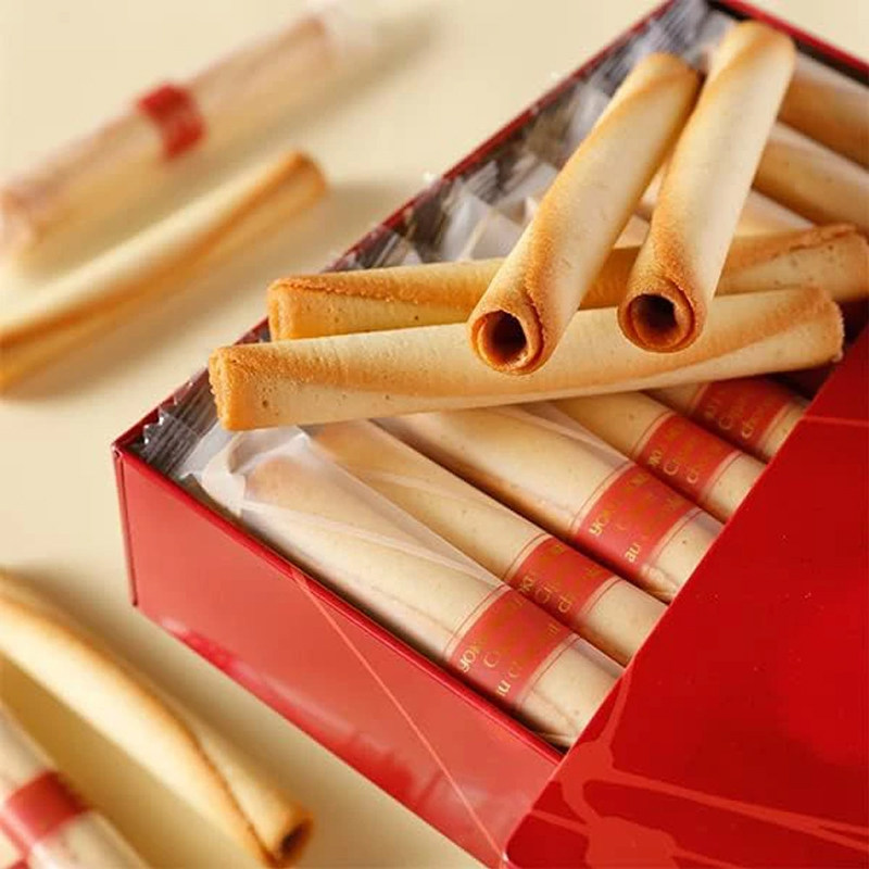 现货保真日本YOKUMOKU手工黄油巧克力夹心蛋卷饼干铁盒进口零食,零食/坚果/特产,蛋卷,淘宝优惠券,粉丝福利购,淘宝优惠卷