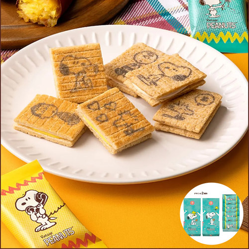 【现货】日本人气sugar butter tree黄油树史努比夹心饼干礼盒