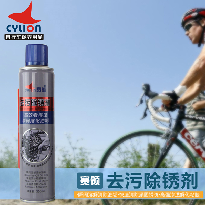 赛领去污除锈剂公路车山地自行车链条清洗剂保养飞轮牙盘润滑油